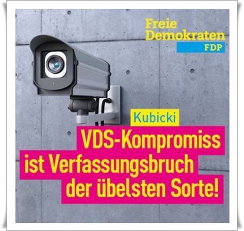 VDS-Kompromiss ist Verfassungsbruch