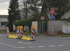 Abschussrampe aif der B459