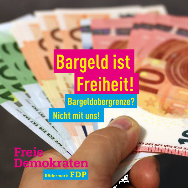 Bargeld ist Freiheit