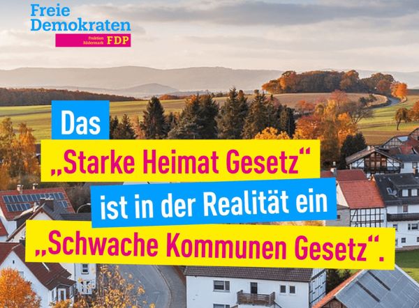 Heimatumlage. „Starke Heimat Hessen“