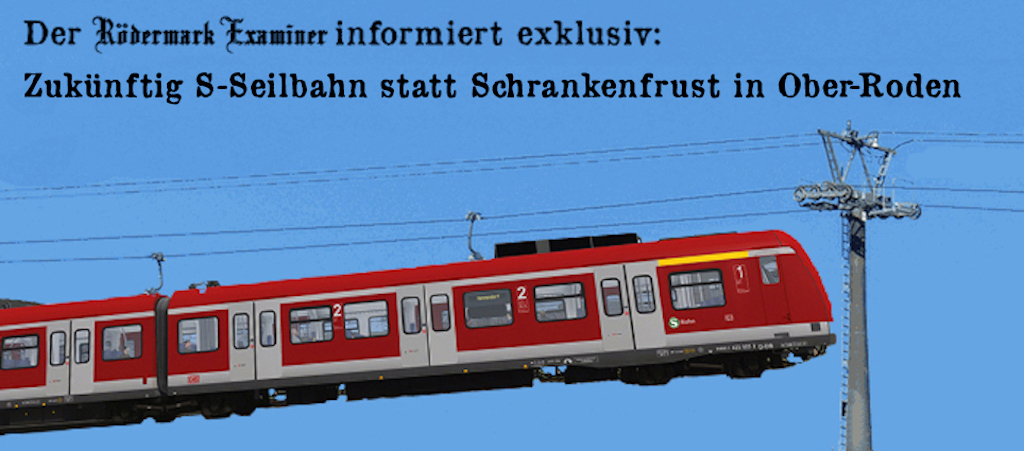 S-Seilbahn für den Bahnübergang Ober-Roden. Klicken Sie auf das Bild.